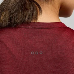 Saucony Peregrine Merino Long Sleeve Currant Outlet