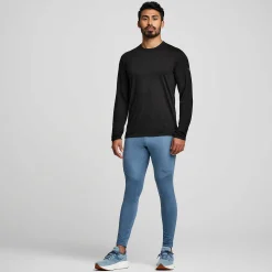 Saucony Peregrine Merino Long Sleeve Black Cheap