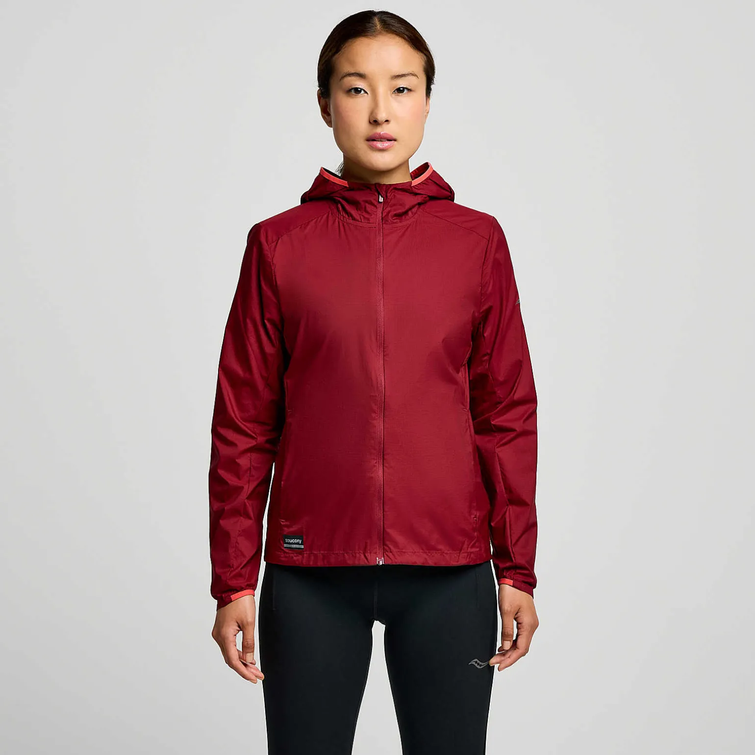 Saucony Peregrine Packaway Jacket Currant Outlet