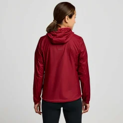 Saucony Peregrine Packaway Jacket Currant Outlet