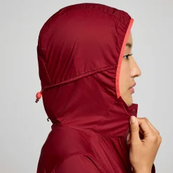 Saucony Peregrine Packaway Jacket Currant Outlet