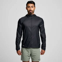 Saucony Peregrine Packaway Jacket Black Outlet