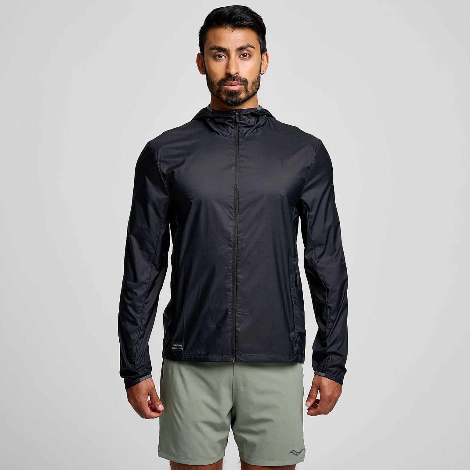 Saucony Peregrine Packaway Jacket Black Outlet