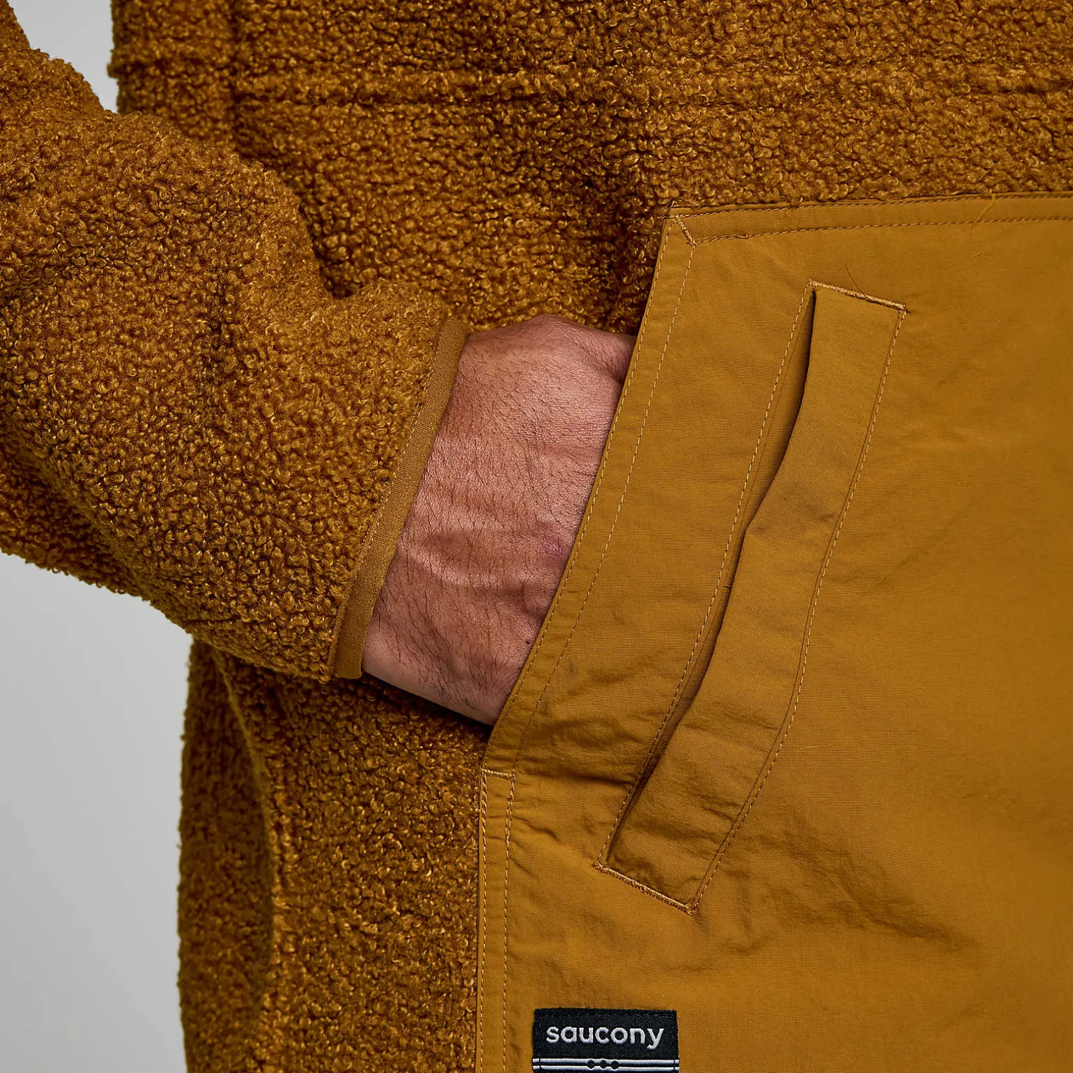 Saucony Recovery Sherpa Pullover Bronze Clearance