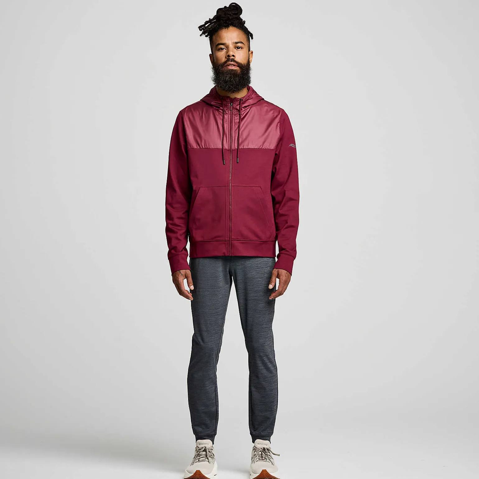 Saucony Solstice Zip Hoody SundownHeather Best Sale