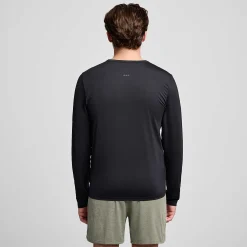 Saucony Stopwatch Long Sleeve Black Online