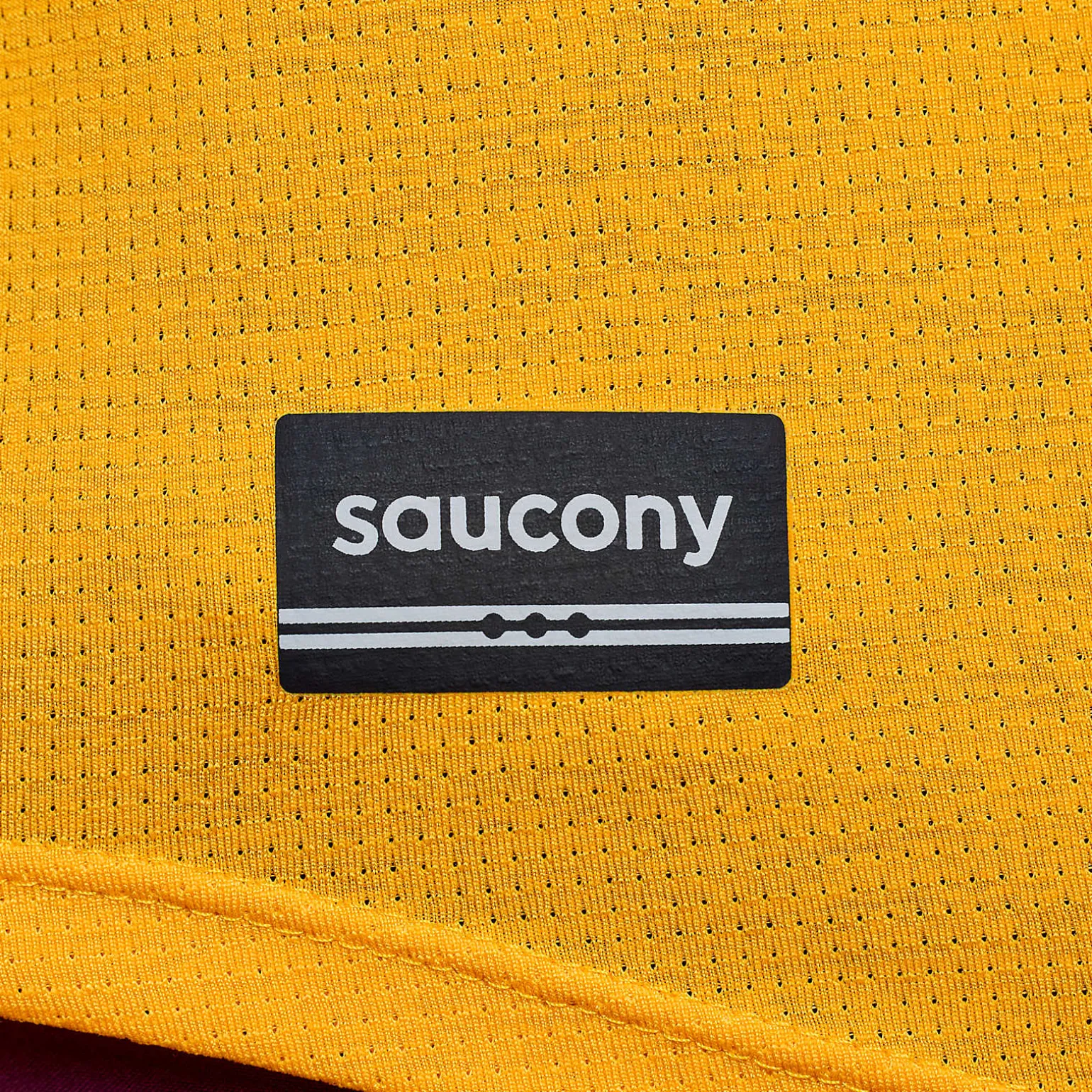 Saucony Stopwatch Short Sleeve PeelHeather Best Sale