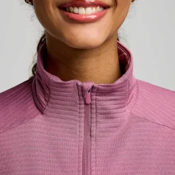 Saucony Triumph 3D 1/2 Zip ViolaHeather Online