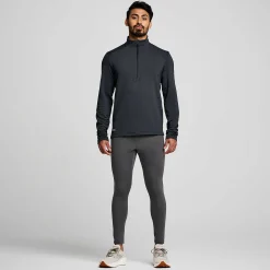 Saucony Triumph 3D 1/2 Zip BlackHeather New