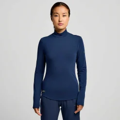 Saucony Triumph Long Sleeve Navy Clearance