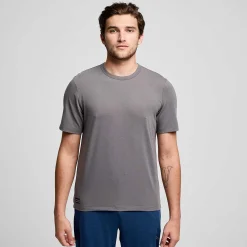 Saucony Triumph Short Sleeve Carbon Clearance