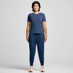 Saucony Triumph Short Sleeve Navy Cheap