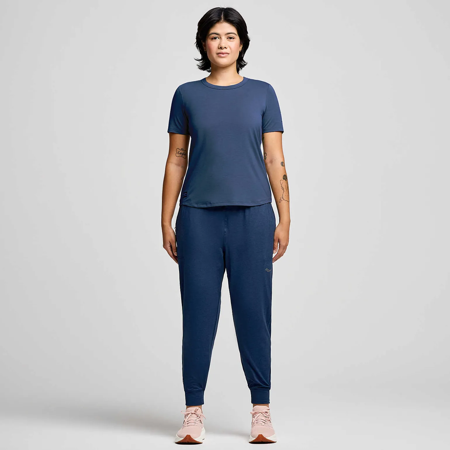 Saucony Triumph Short Sleeve Navy Cheap